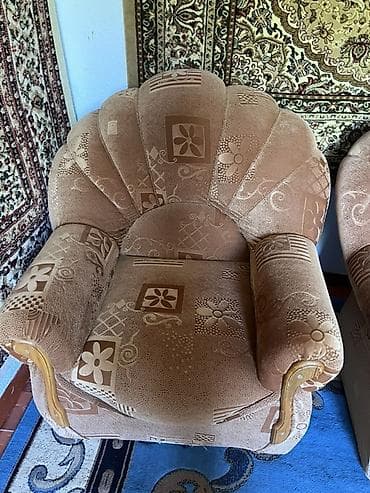 сольнычный свет: Два мягких кресла в классическом стиле. - Цвет: теплый — 2