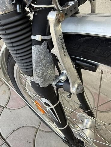 ключ на 32: Городской велосипед, Рама XXL (190 - 210 см), Б/у — 7