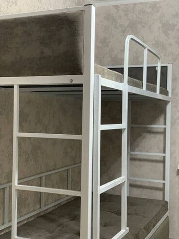 двухъярусная кровать диван: Кровать двухъярусный Раскладной Кровать Полимерная порошковая — 3