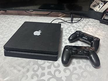 Sony PlayStation 4 Slim - 512гб В хорошем состоянии UFC, FC 25, Mortal — 1