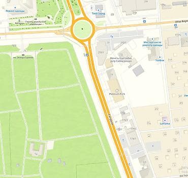 глобуса: 1 комната, 54 м², Кок-Жар ж/м 10 этаж, ПСО (под самоотделку) — 4