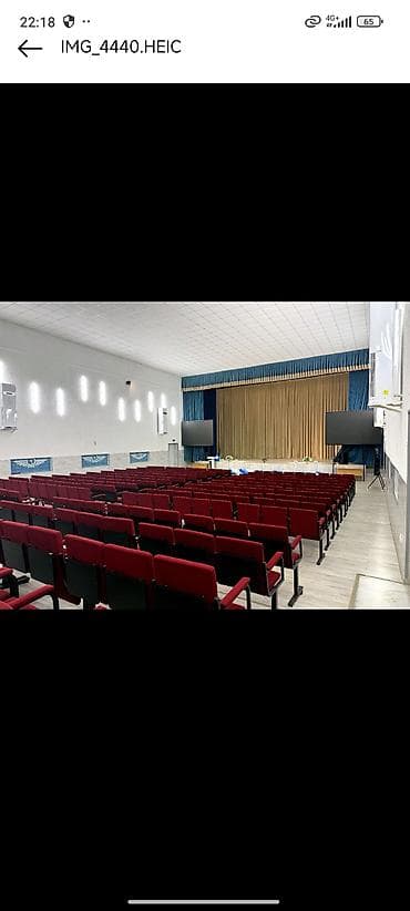 кв ночь: Аренда актового зала/концертной площадки - Просторный зрительный зал — 1