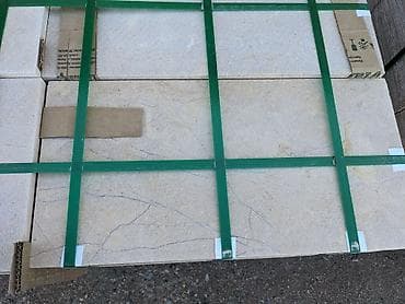 офисные столы и кресла бу: Лаймстоун, сары Таш, травертин 600х300х20, в наличии 500м² — 4