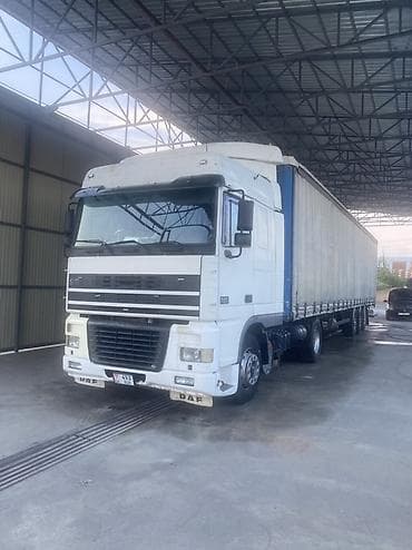 Сүйрөгүч, DAF, 2000 г., Тенттелген