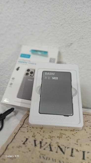 блоки питания tohkdeer: Ультратонкий магнитный power bank DADU - Тип: внешняя батарея с — 3