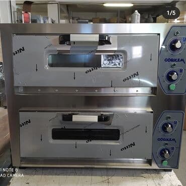 плитку: Печь для пиццы 2-х ярусный GÖRKEM Турция Вместимость 8 пиццы по 30см — 1