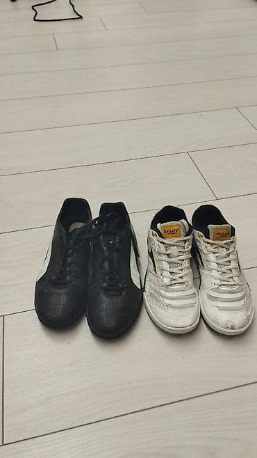 Жеке буюмдар: Эркектердин кроссовкасы, 37, Puma, Колдонулган, түсү - Кара, Өзү алып кетүү — 1