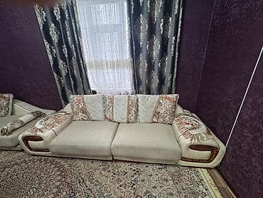 Офисная мебель: СРОЧНО!!! Продаю диваны с креслом (в комплекте 3шт) Не местное — 6