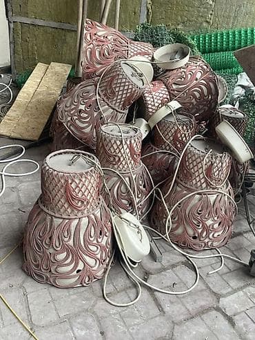плафон люстра: Подвесные светильники с декоративными абажурами - Тип: потолочные — 1