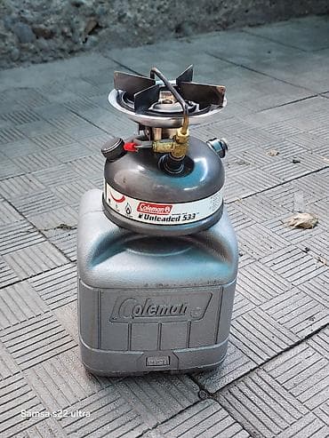 маналит плита: Портативная бензиновая горелка Coleman Unleaded 533 с фирменным — 1