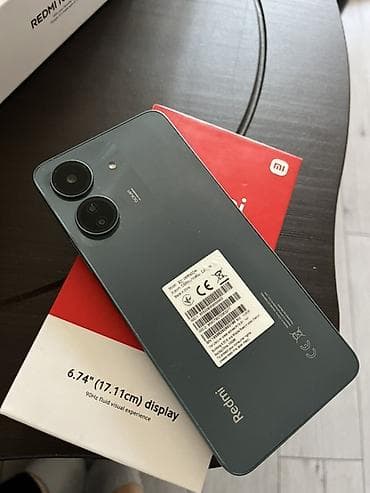 4 tb: Redmi, Redmi 13C, 256 ГБ, цвет - Серый — 1
