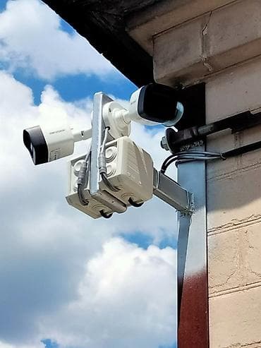 камера скрытый: Система видеонаблюдения для улицы - Две уличные IP‑камеры в корпусах — 1