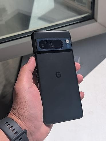 nokia 9: Google Pixel 8 Pro, Б/у, 128 ГБ, цвет - Черный, 1 SIM, eSIM — 2