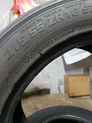 груза мтз: Шины 215 / 55 / R 16, Лето, Б/у, Комплект, Легковые, Корея, Kumho — 2