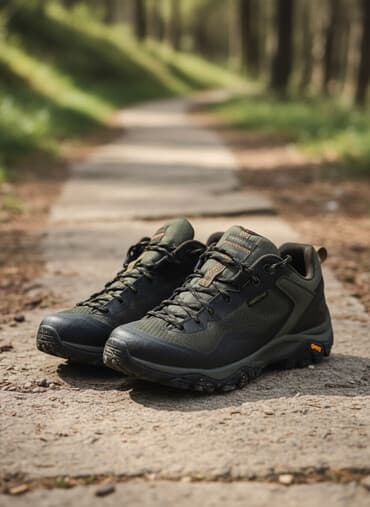 белорусская обувь для проблемных ног: Мужские кроссовки, 42, Merrell, Новый, цвет - Зеленый, Самовывоз — 2