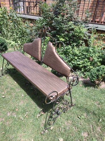 скамейка фото: Скамейка Со спинкой — 5