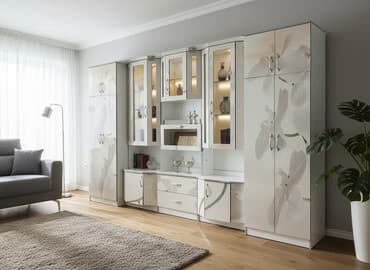 набор ключей в чемодане: Гарнитур для прихожей, Б/у, цвет - Белый — 1