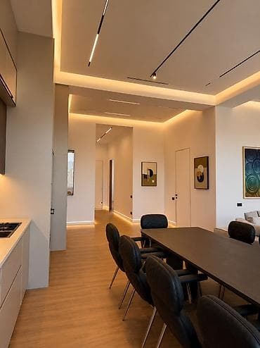 pro group: 3 комнаты, 140 м², Ала-Арча ТРЦ Элитка, 14 этаж, Дизайнерский ремонт — 2