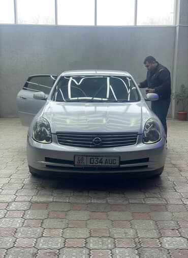 чехол на машину бу: Nissan Skyline: 2003 г., 2.5 л, Автомат, Бензиновая, Седан — 1