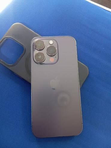 IPhone 14 Pro, 128 ГБ, Deep Purple, Чехол, 79 %