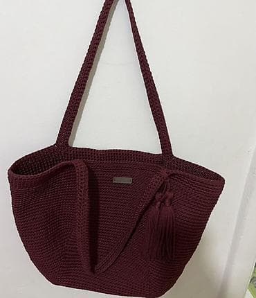 poco watch: Сумка ручная работа из хлопкового шнура — 10