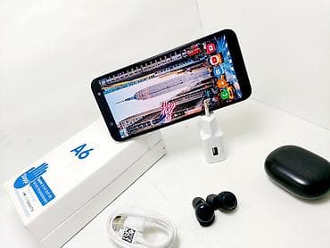 nokia 603: Samsung Galaxy A6, Б/у, 32 ГБ, цвет - Серебристый, 2 SIM — 5