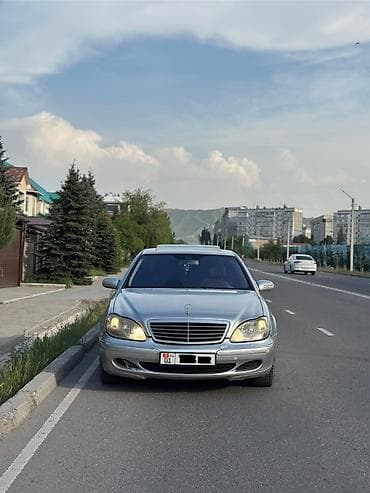 Транспорт: Mercedes-Benz S-Class: 2004 г., 3.7 л, Автомат, Бензин, Седан — 7