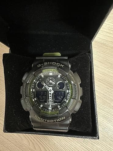 pagani часы: Спортивные часы часы, Casio (G-Shock), Таймер и секундомер, Водонепроницаемые, Мужские, Б/у — 1