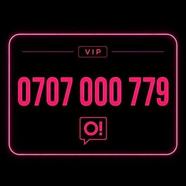 👑 VIP НОМЕР O! «Нур-Телеком» 📱 0707 000 779 🔥 Редкая комбинация 💎