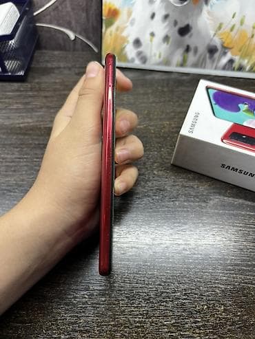 samsung frontier: Samsung Galaxy A51, Б/у, 128 ГБ, цвет - Красный, 2 SIM — 6