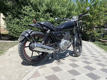 Классический мотоцикл Suzuki, 125 куб. см, Бензин, Взрослый, Б/у