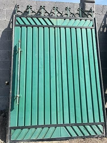 строительные лестницы: Калитки для ворот Стальные, Б/у — 3