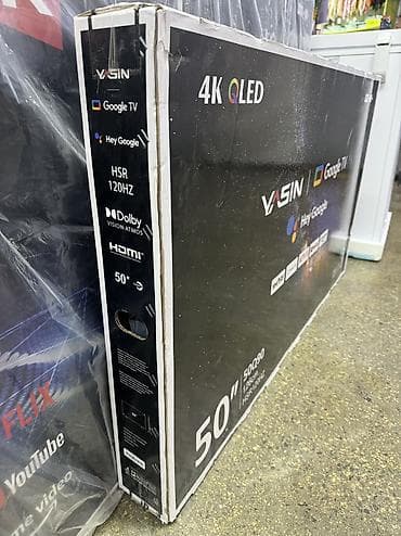 телевиз: 🔥🔥💥СРОЧНАЯ АКЦИЯ !💥🔥🔥 телик телевизор YASIN QLED 50Q90 130 см 50" 4k — 8
