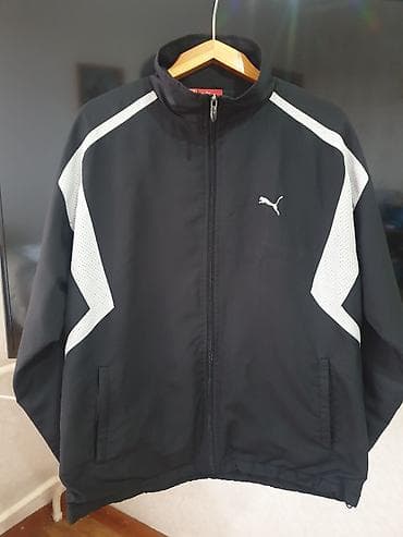 reebok куртка: Мужская куртка, L, Puma, Б/у, цвет - Черный, Самовывоз — 1