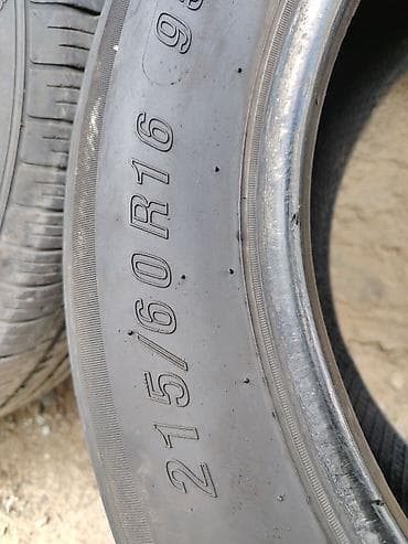 мечит: Шиналар 215 / 60 / R 16, Жай, Колдонулган, Жуп, Жеңил унаалар, Кытай, CST — 3