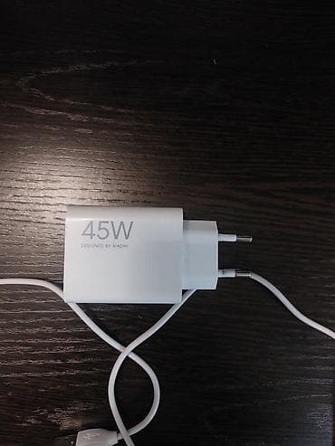Сетевое зарядное устройство Xiaomi 45W с кабелем USB‑C ↔ USB‑C и 67 ВТ