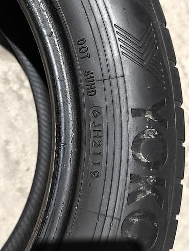 rf1 rf2: Шины 225 / 60 / R 18, Лето, Б/у, Запаска, Легковые, Yokohama — 6