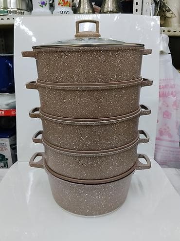 Пароварка-кассероль многоярусная DaKeen - Конструкция: базовая