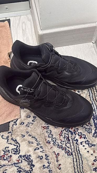 Мужские кроссовки, 42.5, 43, Safari, Б/у, цвет - Черный, Самовывоз