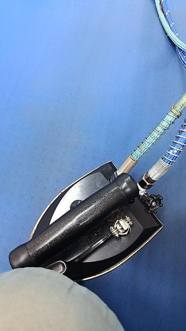 Спецодежда: Ярко‑красные рабочие фартуки с вышивкой - Материал: плотная — 3