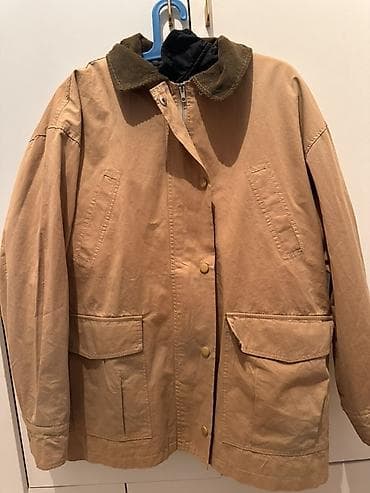 Куртки: Мужская куртка, M, Barbour, Новый, цвет - Бежевый, Бесплатная доставка — 1