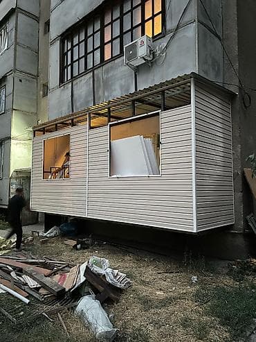 полисом: Утепление балкона, лоджии, Утепление стен, Утепление полов | Утепление склада, Утепление контейнера, Утепление хранилища Penoplex, Пенопласт, Базальт Больше 6 лет опыта — 10