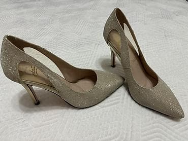 pull and beer: Туфли, 38, Steve Madden, Б/у, цвет - Золотой, Самовывоз — 6