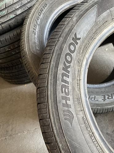 Шины 215 / 60 / R 16, Лето, Б/у, Пара, Легковые, Корея, Kumho at lalafo.kg Шины 215 / 60 / R 16, Лето, Б/у, Пара, Легковые, Корея, Kumho