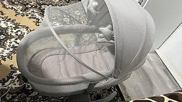 Детский комод: Новаяне пользовались совсем !Детская электрическая колыбель-качалка — 3