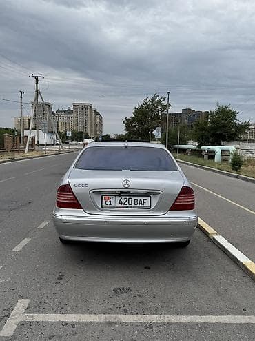 Унаа: Mercedes-Benz S-Class: 2000 г., Автомат, Бензин, Седан — 4