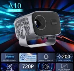 системы охлаждения aerocool: Проектор A10 Android TV — компактный мультимедийный проектор с умными — 5