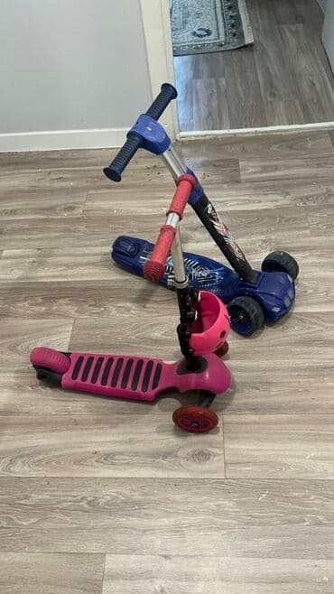 Детский самокат, Трёхколёсный, Б/у
