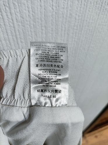 Юбки: Юбка, Модель юбки: Прямая, Макси, Шифон, По талии, С вырезом — 5