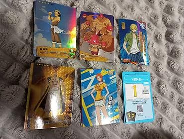 Коллекционные карточки One Piece (SSR, SR, NH) — Набор Текст